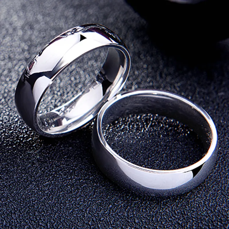 圆弧素面戒指6