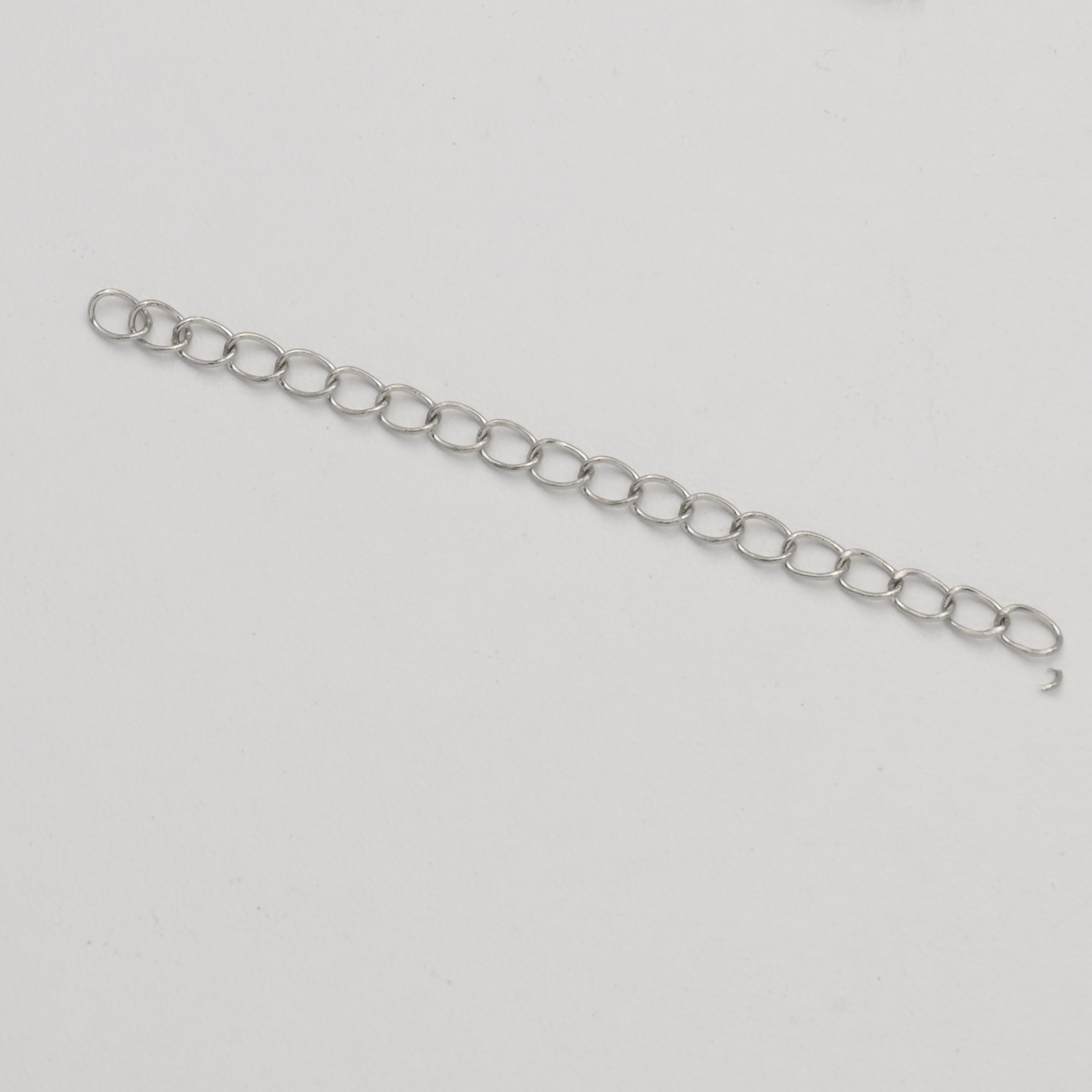 尾链米链4mm金色
