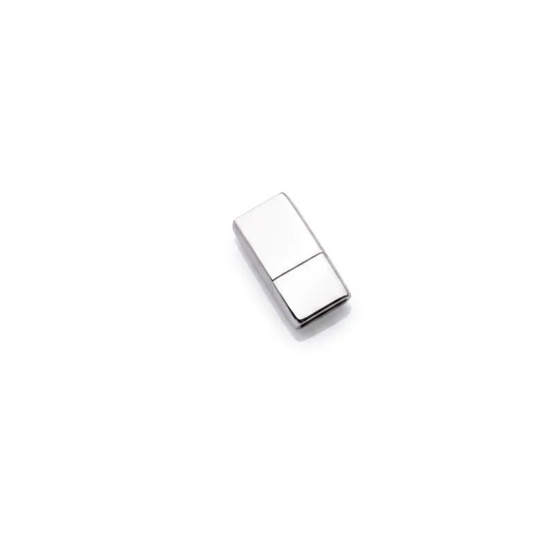 光面长方孔磁铁扣3*8mm